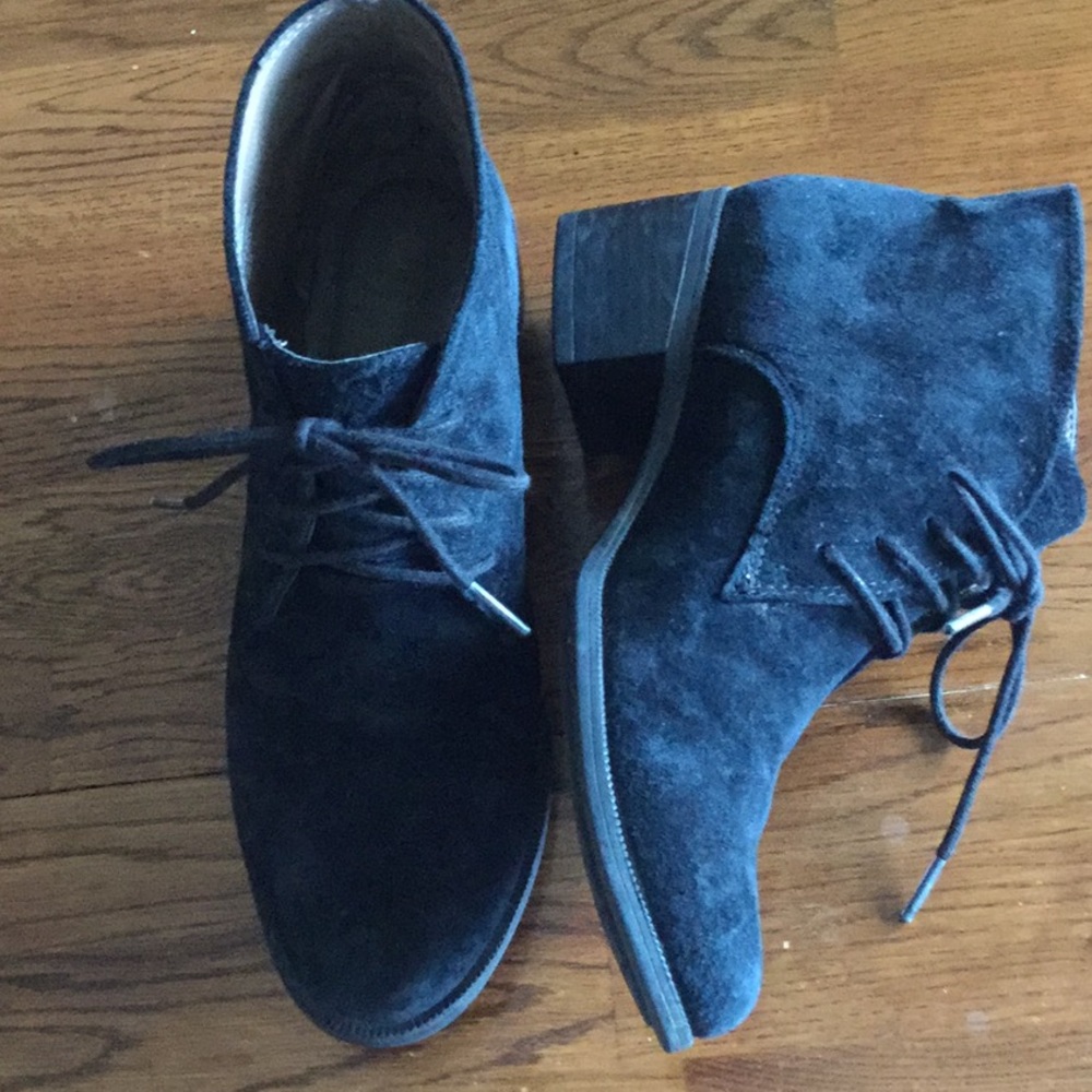 Suede booties